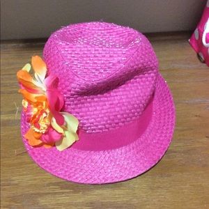 Pink little girl fedora 👧🏼